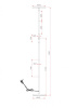Торшер ARTE Lamp A1822PN-1BK