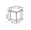 Ландшафтный светильник Italline IT7015