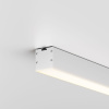 Линейный накладной светильник Maytoni Technical 3000K 35x35 (Серебро, 1 м) LL311003