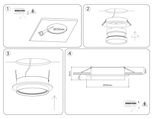 Встраиваемый светильник Ambrella Light Techno Spot Standard Tech TU5020