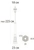 Парковый светильник Arte Lamp Madrid A1542PA-1BN