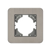 Рамка алюминиевая на 1 пост Arlight FRM-AKIRY-AL-1-SR 049680