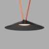 Трековый однофазный светильник Denkirs Belty Flow DK5569-BK