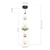 Подвесная люстра ST Luce Florentini SL6134.453.01