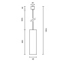 Трековый светильник Maytoni Technical Focus TR025-1-GU10-MG