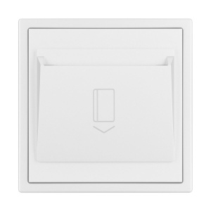 Выключатель карточный магнитный софт-тач белый кварц Arlight SWT-CRD-SFPL-WH (250V, 25A) 064817