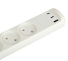 Удлинитель Эра U-3-3m-USB-W 3 розетки + 3xUSB A+C 3м 10А белый
