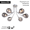 Потолочная люстра Vitaluce V4871-9/6PL