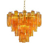 Подвесная люстра Delight Collection OWD2093-D75 gold/amber
