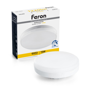 Светодиодная диммируемая лампа Feron LB-457 GX53 15W 2700K 51067