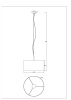 Подвесной светильник Arte Lamp Coppa A4095SP-3BK