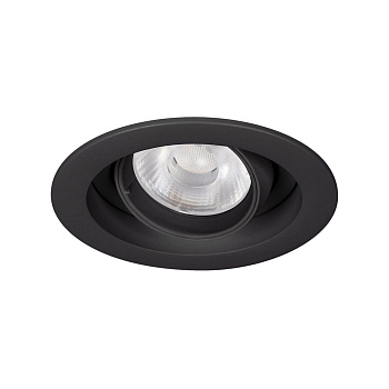 Встраиваемый светильник Arlight MS-VORTEX-BUILT-R90-12W Warm3000 (BK-BK, 40 deg, 230V) 043481