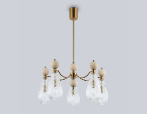 Люстра на штанге Ambrella Light High Light Ceramo Modern LH53286