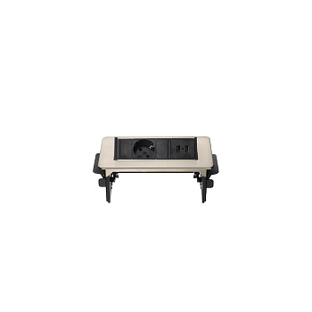 Блок розеток 47 (1 секция и 2 USB) Mebax 00-00001163