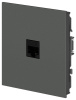 Розетка Эра Arktik 16-3107-06 информационная RJ45 графит Б0070479