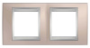 Рамка 2-постовая Schneider Electric Unica Top MGU66.004.096