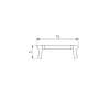 Экран Arlight LINE-2000 NARROW WHITE (Пластик) 058284