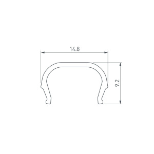 Экран Arlight LINE-D-1515-2000 OPAL (Пластик) 061085