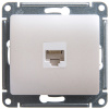 Розетка компьютерная RJ45 кат.5E Systeme Electric Glossa Перламутр GSL000681K