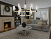 Люстра на штанге Ambrella Light High Light Heigh Light LH55515