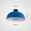 Потолочный светильник ImperiumLoft Globemi Blue 302741-26