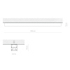 Линейный светильник Nowodvorski Office Pro Led Black 10214