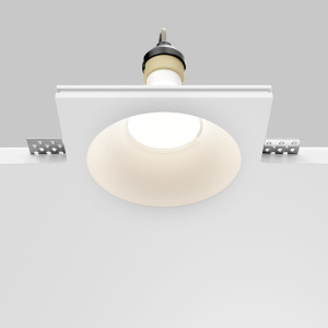 Встраиваемый светильник Maytoni Technical Gyps Modern DL129-GU10-01-W