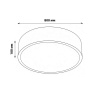Накладной светильник Uniel UL-00012606 ULO-K40A 90W/4000К/R80 IP40 LIGHT GREY