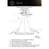 Подвесная люстра Aployt Astor APL.822.03.60
