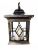 Подвесной светильник на солнечных батареях (10227) Uniel USL-S-180/PT220 Bronze lantern