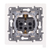 Розетка 2К+З IP44 Legrand Etika Слоновая кость 672326