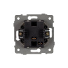 Механизм выключателя одноклавишный непроходной Arlight SWT-MK01-PL-WH-V (250V, 10A) 049867
