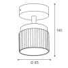 Накладной спот WOLTA Muse WSL-GX53/19WG-2