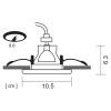 Встраиваемый светильник Arte Lamp A6663PL-1WH