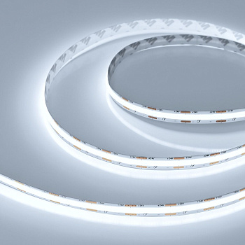 Светодиодная лента Arlight COB-X560-10mm 24V White6000 (9.6 W/m, IP20, 10m) 049058