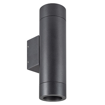 Уличный настенный светильник Arlight LGD-RAY-WALL-TWIN-R65-2x12W Warm3000 (GR, 6 deg, 230V) (IP65 Металл) 044231(1)