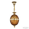 Подвесной светильник Bohemia Ivele Crystal 5680/18 G Amber/M-1F