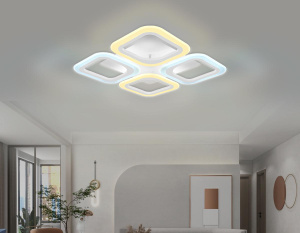 Потолочная светодиодная люстра Ambrella Light Acrylica Original FA4371