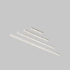 Линейный встраиваемый светильник Maytoni Technical 3000K 50x35 (Серебро, 2 м) LL313007