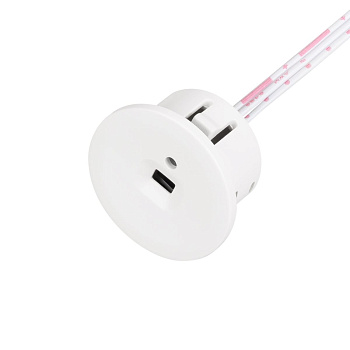 Датчик движения Arlight SMART-SENS-1101-17-12-IN White (12-24V, 1x1.5A, Switch) (IARL, IP20 Пластик) 056415