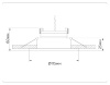 Встраиваемый светильник Ambrella Light GX Standard Tech Techno Spot TN52332
