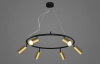 Подвесная люстра Crystal Lux CLT 015C6 D600 BL-GO