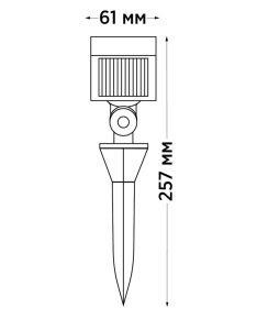 Ландшафтный светильник Italline IT4008