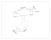 Трековый магнитный светильник Ambrella Light Track System GL2301