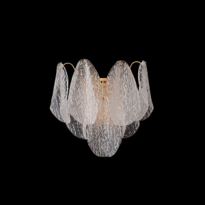 Настенный светильник Crystal Lux EMILIA AP2 BRASS