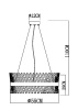 Подвесная люстра Arte Lamp Acapulco A1073LM-12PB