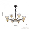 Подвесная люстра Arte Milano Neapolis 276210/8 BK/GD
