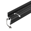 Профиль Arlight STRETCH-SHADOW-TECH-VENT-2000 BLACK (A2-DELTA) 041160