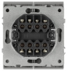Переключатель Эра Arktik 16-1110-03 перекрёстный двойной 10АХ-250В алюминий Б0070406