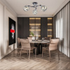 Потолочная люстра Arte Milano Amalfi 323685/3B BK+CR